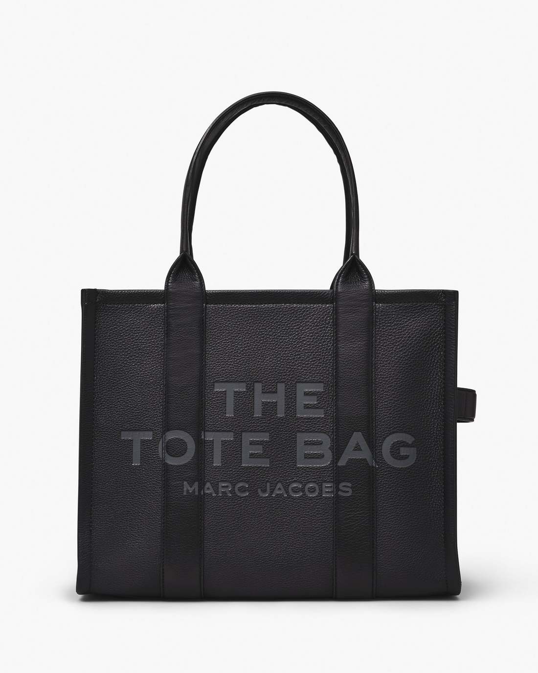 The Leather Large Tote Bag Black Marc Jacobs
