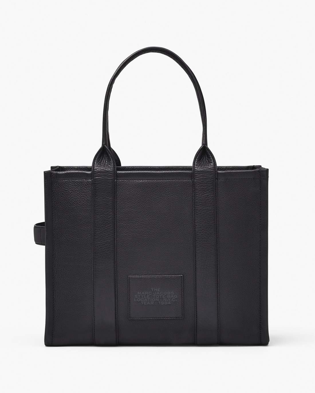 The Leather Large Tote Bag Black Marc Jacobs