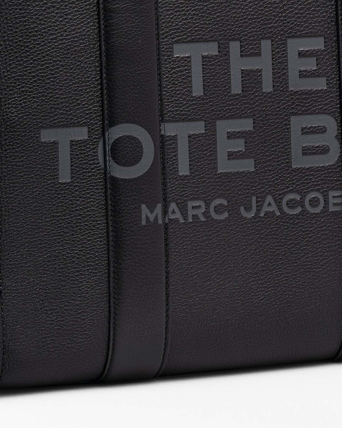 The Leather Large Tote Bag Black Marc Jacobs