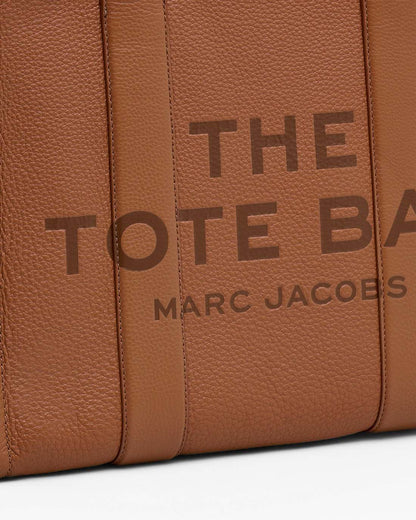 The Leather Large Tote Bag Argan Oil Marc Jacobs
