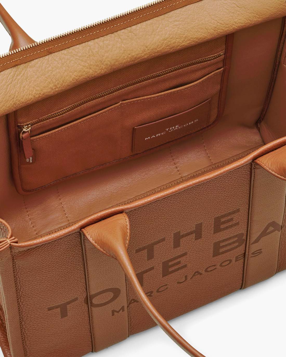 The Leather Large Tote Bag Argan Oil Marc Jacobs