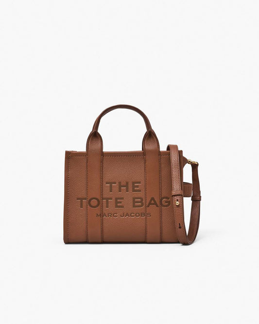 The Leather Small Tote Bag Argan Oil Marc Jacobs