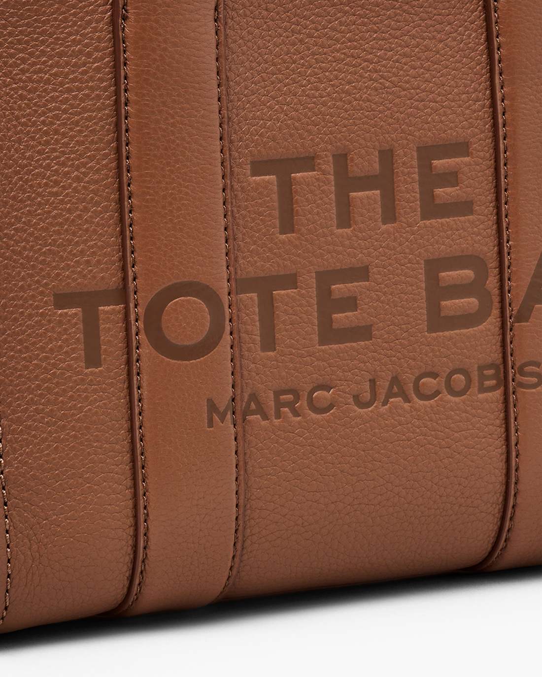 The Leather Small Tote Bag Argan Oil Marc Jacobs