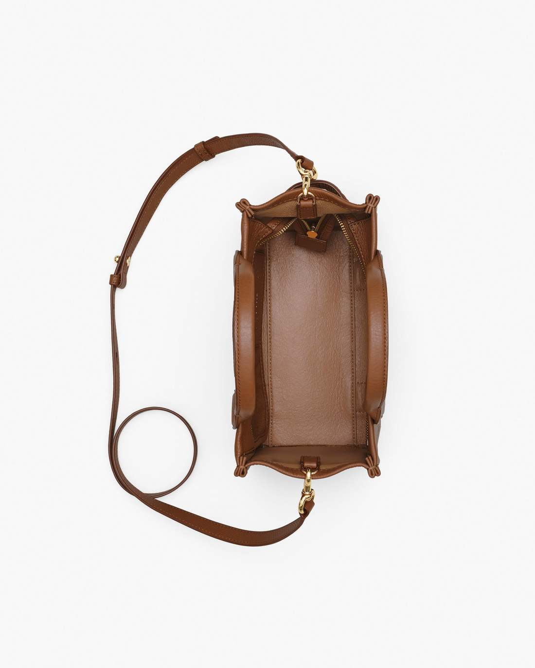 The Leather Small Tote Bag Argan Oil Marc Jacobs