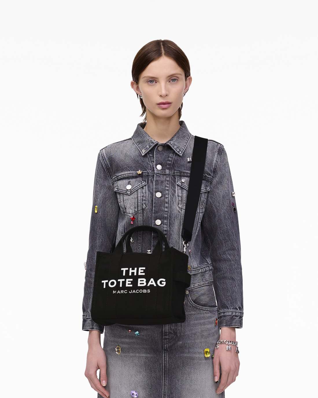 The Canvas Small Tote Bag Black Marc Jacobs