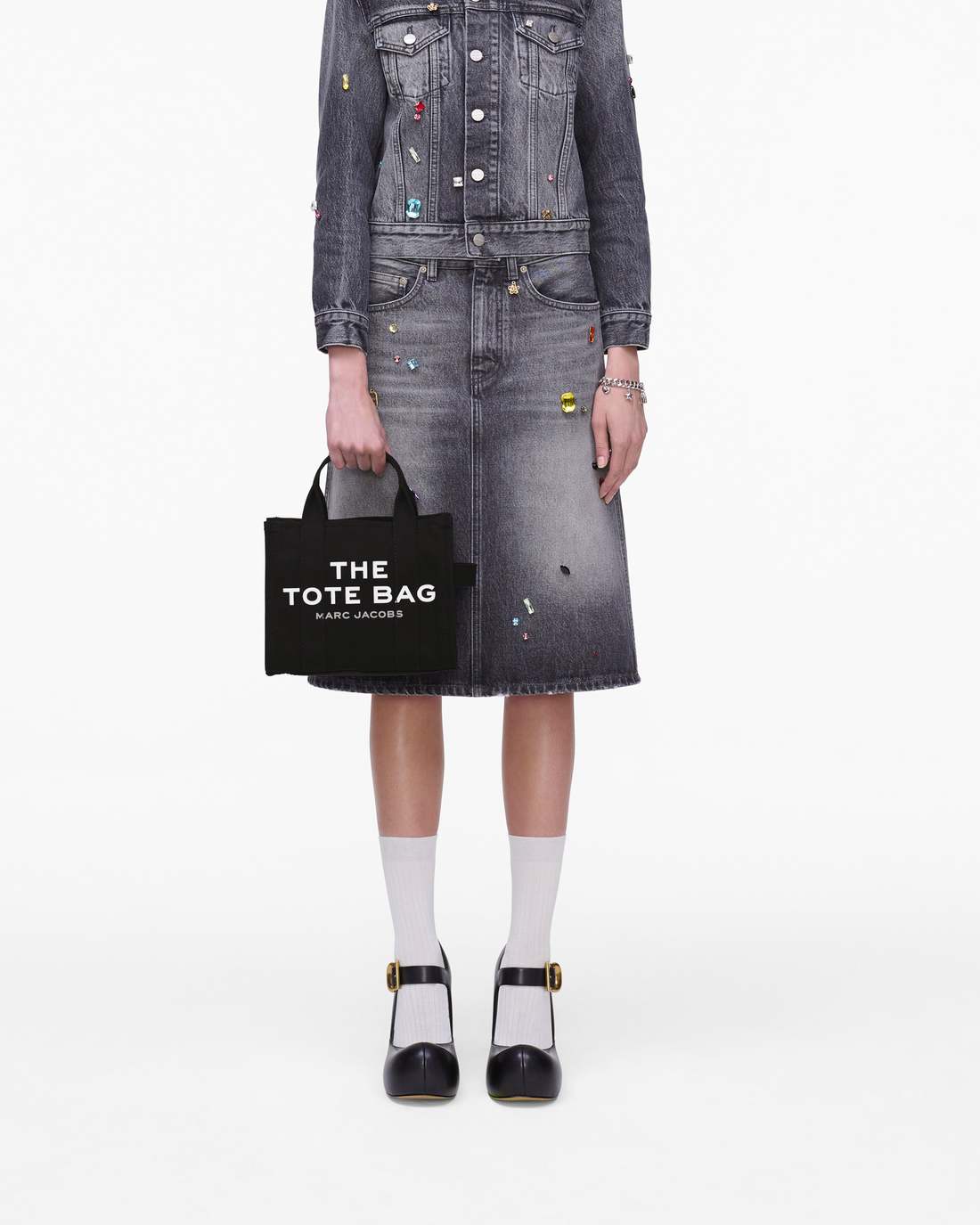 The Canvas Small Tote Bag Black Marc Jacobs