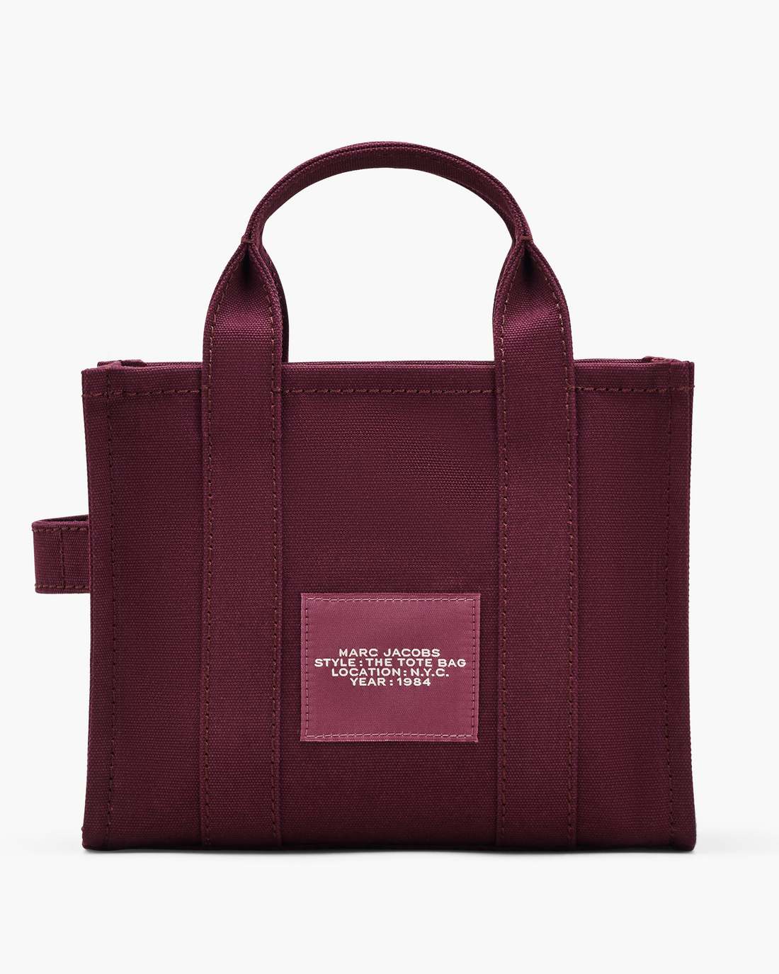 The Canvas Small Tote Bag Dark Plum Marc Jacobs