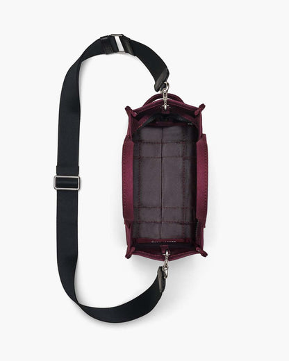 The Canvas Small Tote Bag Dark Plum Marc Jacobs