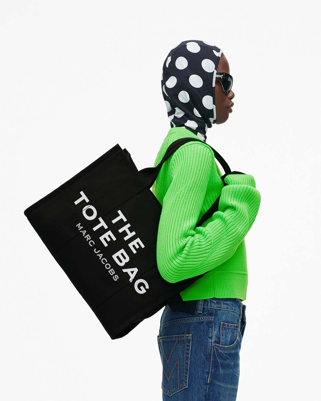 The Canvas Large Tote Bag Black Marc Jacobs