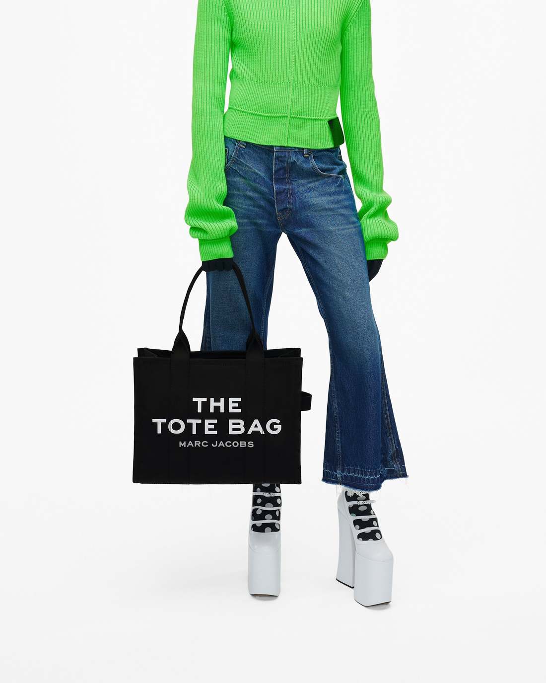 The Canvas Large Tote Bag Black Marc Jacobs