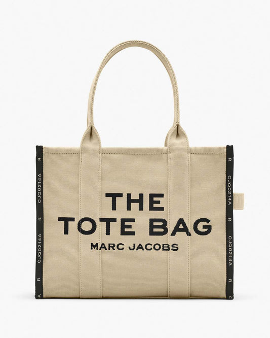 The Jacquard Large Tote Bag Warm Sand Marc Jacobs