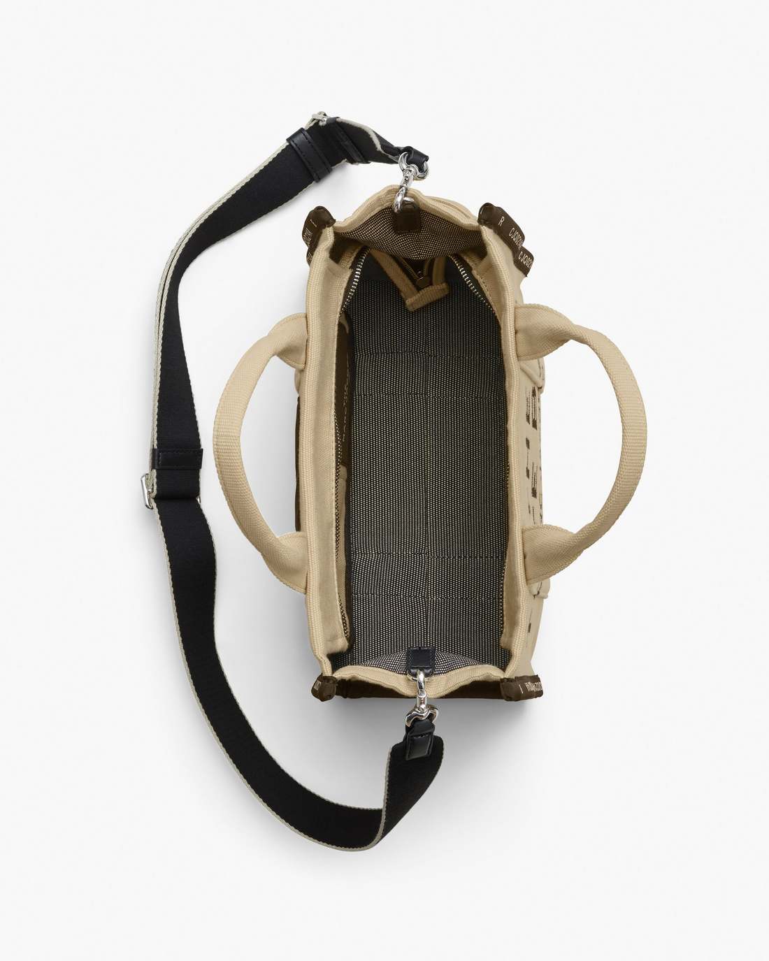 The Jacquard Medium Tote Bag Warm Sand Marc Jacobs