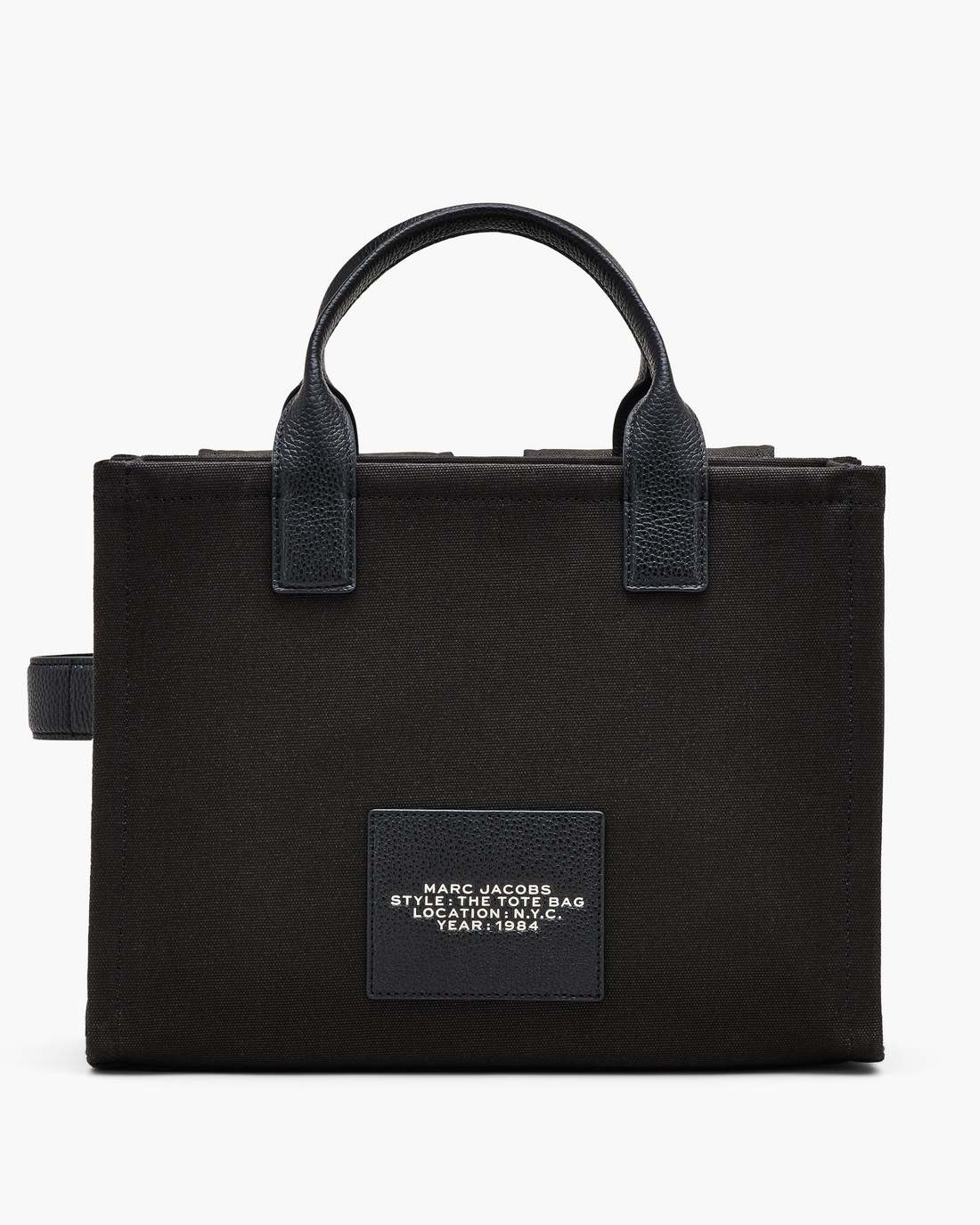 The Cargo Canvas Medium Tote Bag Black Marc Jacobs