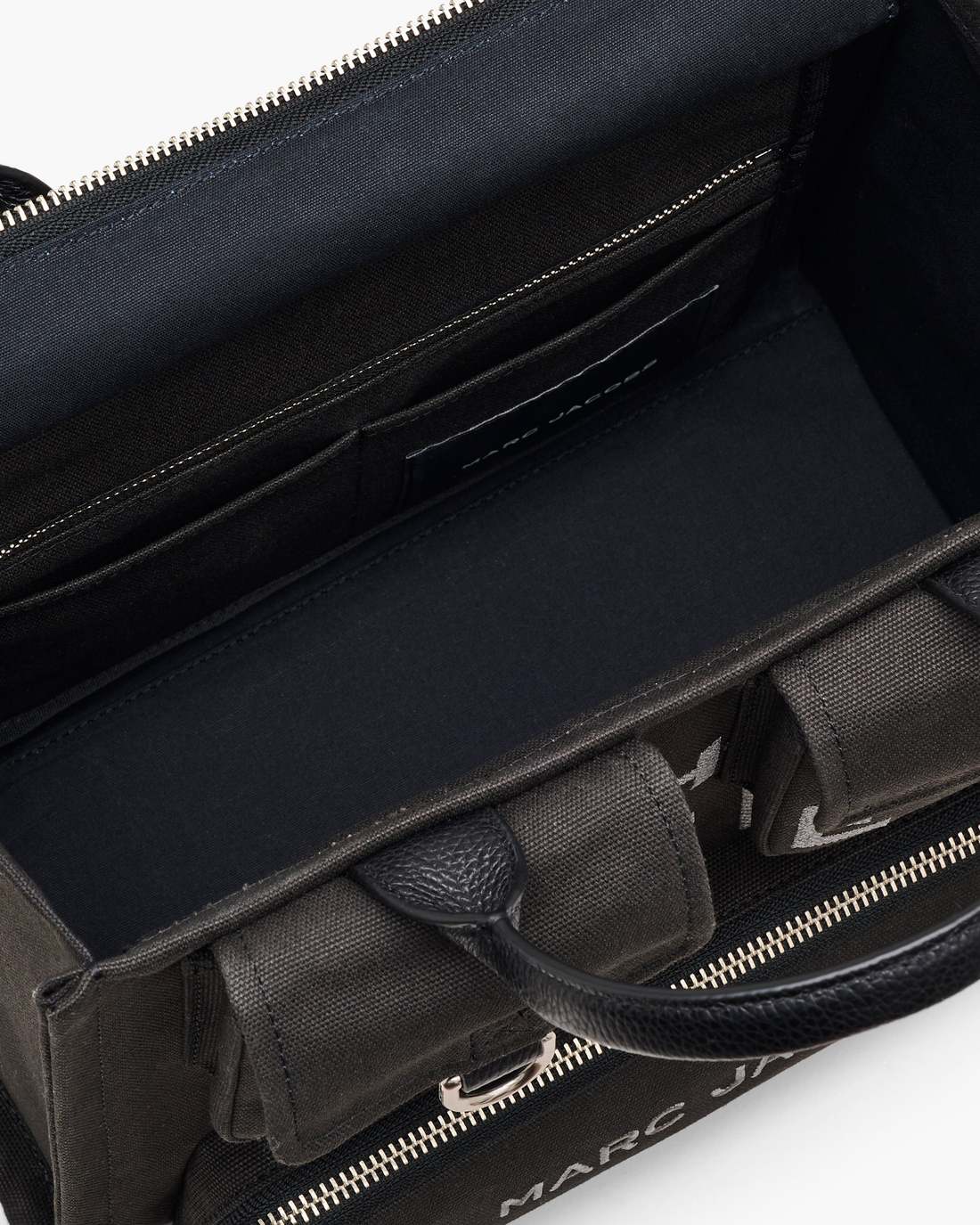 The Cargo Canvas Medium Tote Bag Black Marc Jacobs