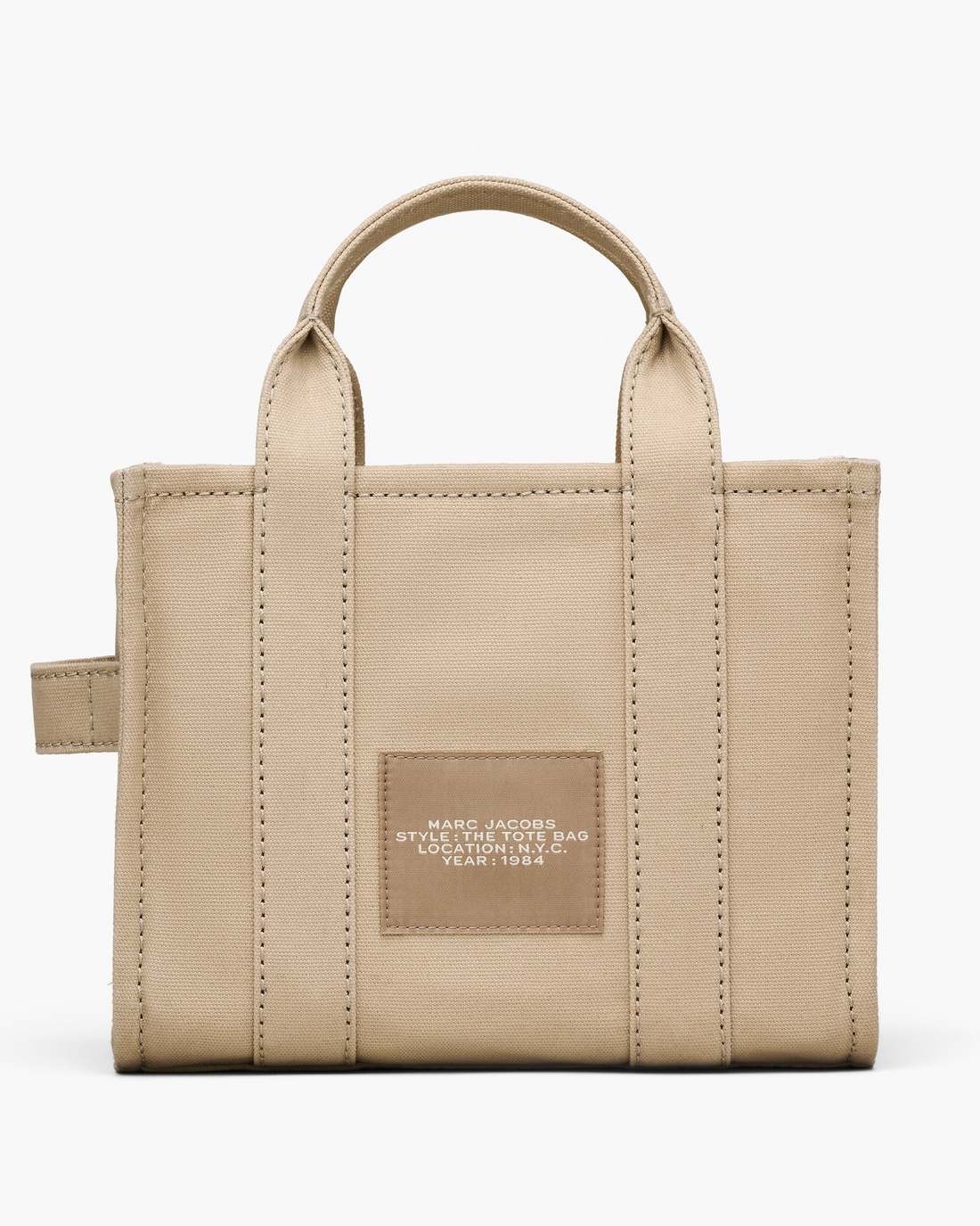The Daisy Doodle Canvas Small Tote Bag Beige Multi Marc Jacobs