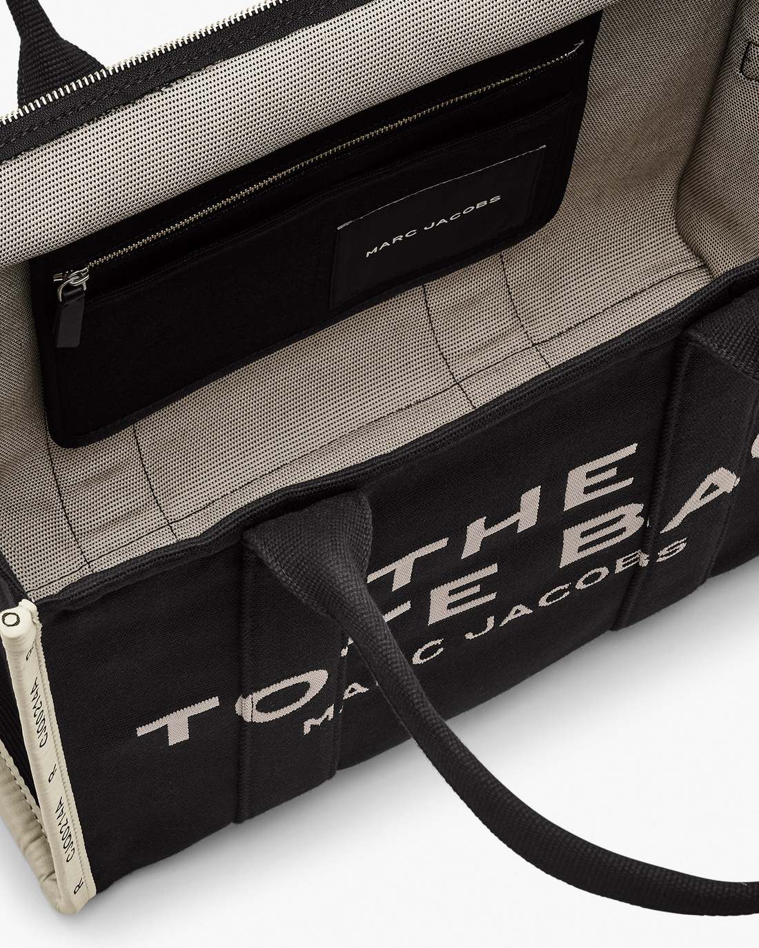 The Jacquard Large Tote Bag Black Marc Jacobs