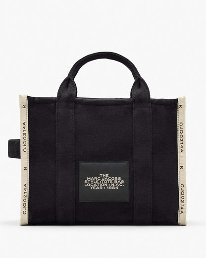 The Jacquard Medium Tote Bag Black Marc Jacobs