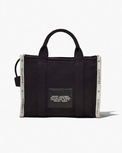 The Jacquard Medium Tote Bag Black Marc Jacobs
