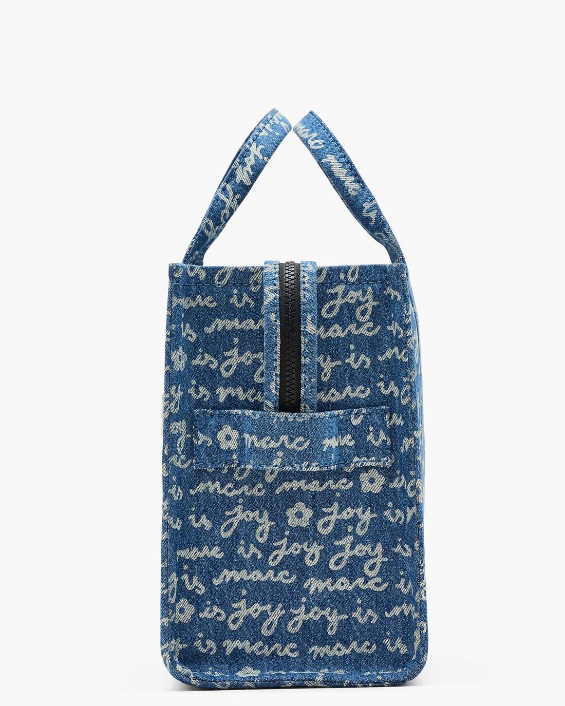 The Joy Denim Medium Tote Bag Indigo Multi Marc Jacobs