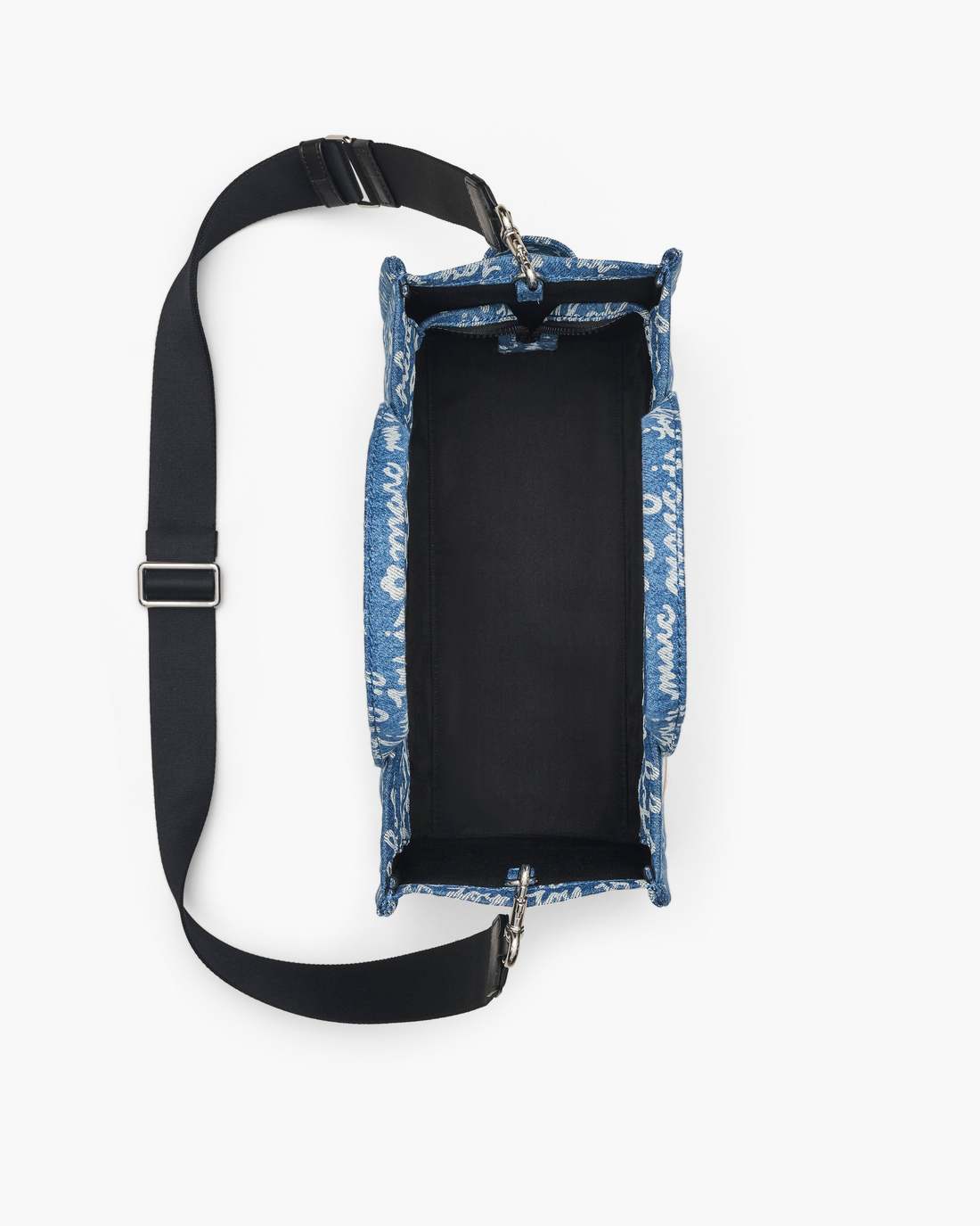 The Joy Denim Medium Tote Bag Indigo Multi Marc Jacobs