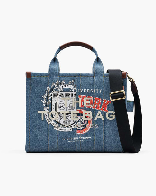 The A.P.C. X Marc Jacobs Denim Medium Tote Bag Washed Indigo Marc Jacobs