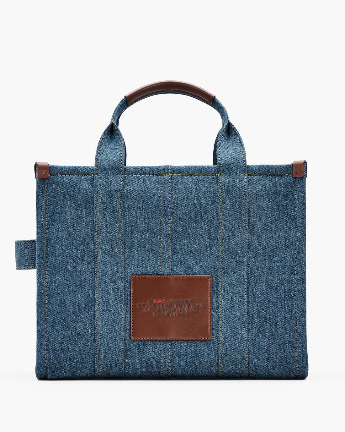 The A.P.C. X Marc Jacobs Denim Medium Tote Bag Washed Indigo Marc Jacobs