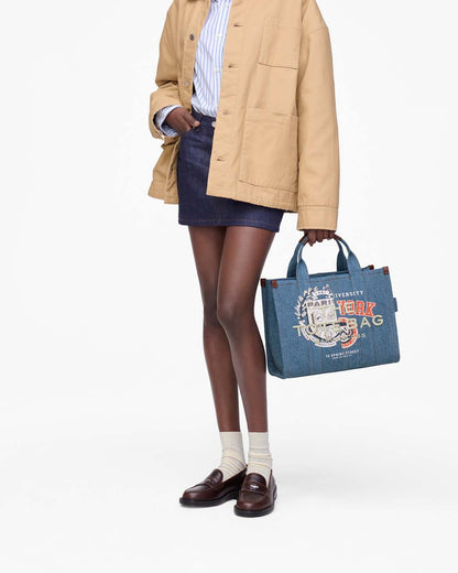 The A.P.C. X Marc Jacobs Denim Medium Tote Bag Washed Indigo Marc Jacobs
