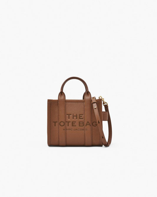The Leather Crossbody Tote Bag Argan Oil Marc Jacobs