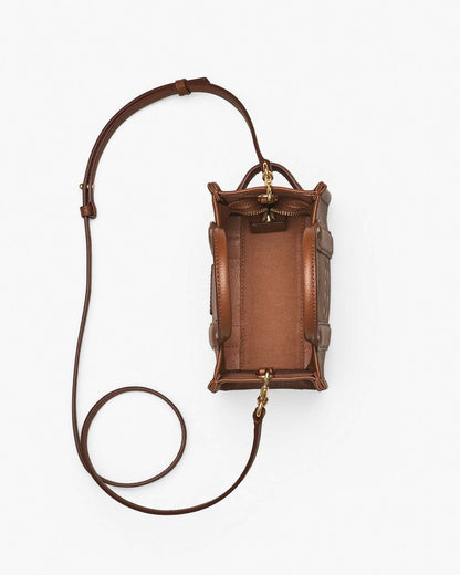 The Leather Crossbody Tote Bag Argan Oil Marc Jacobs
