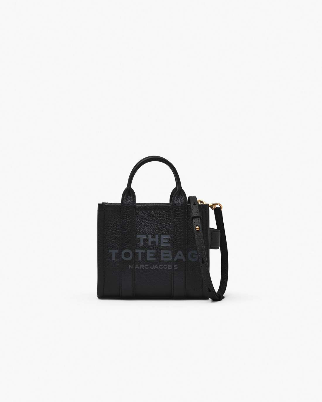 The Leather Crossbody Tote Bag Black Marc Jacobs