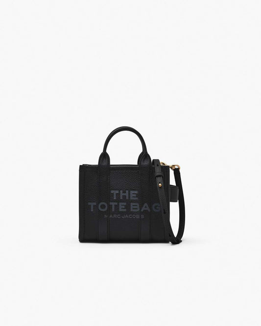 The Leather Crossbody Tote Bag Black Marc Jacobs