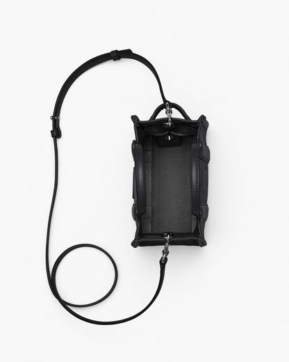 The Leather Crossbody Tote Bag Black Marc Jacobs