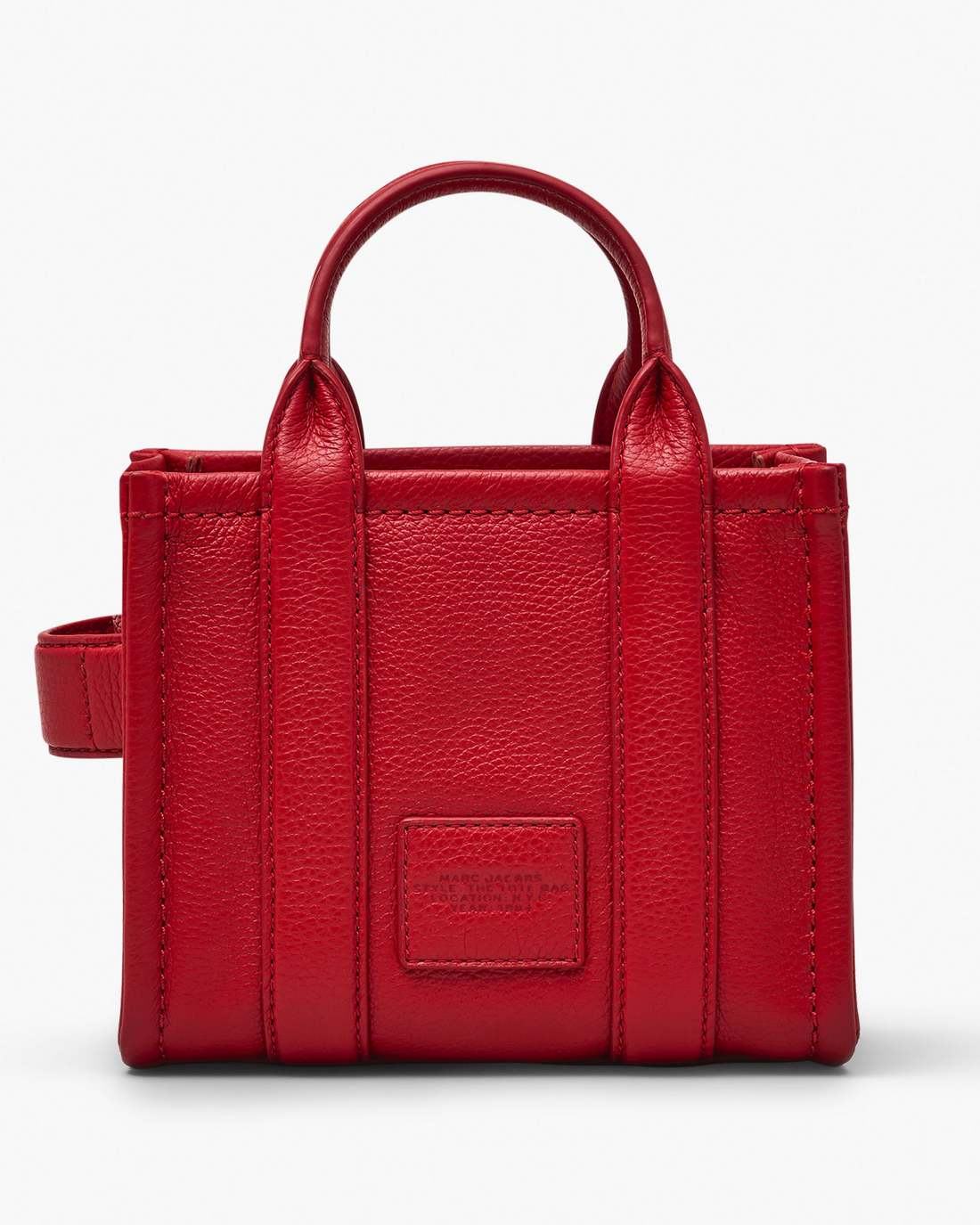The Leather Crossbody Tote Bag True Red Marc Jacobs