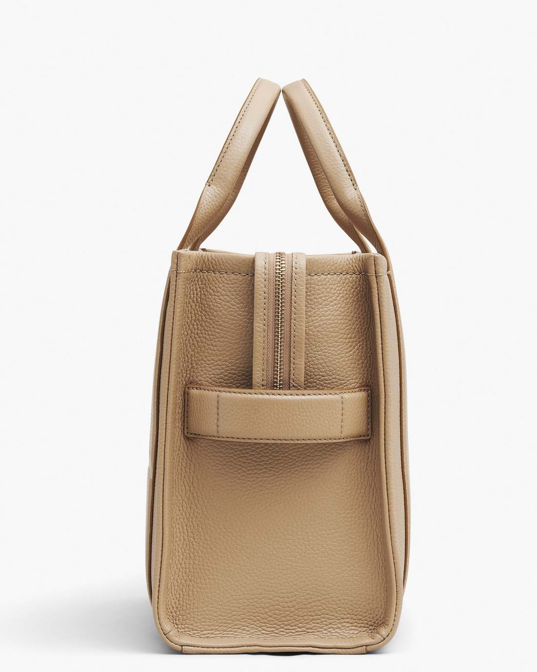 The Leather Medium Tote Bag Camel Marc Jacobs