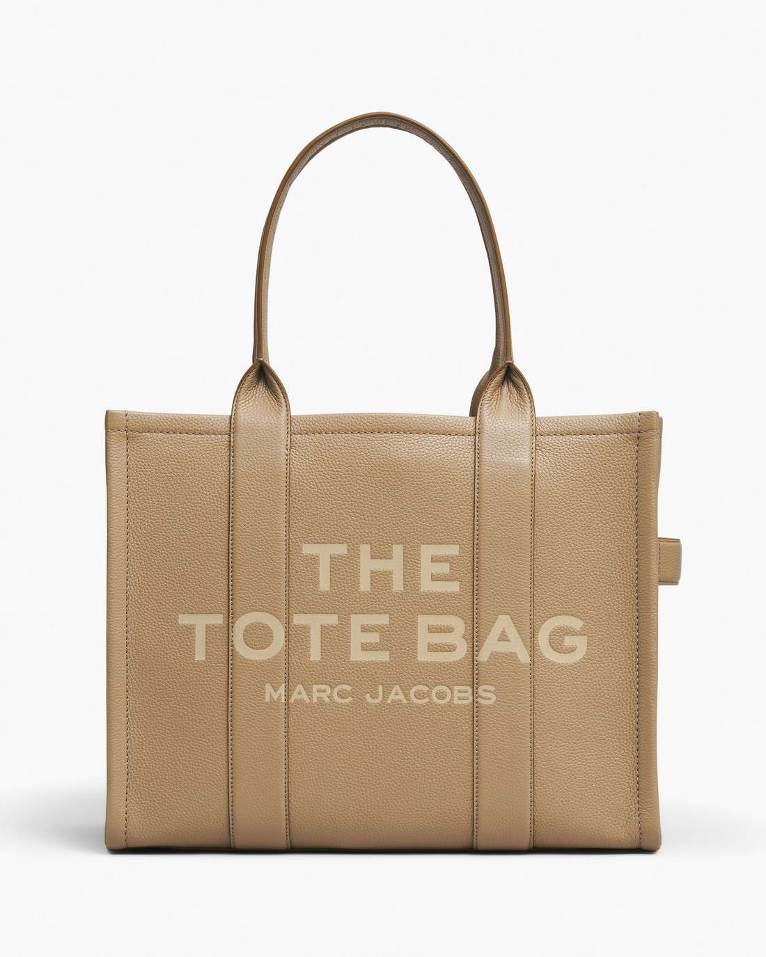 The Leather Large Tote Bag Camel Marc Jacobs