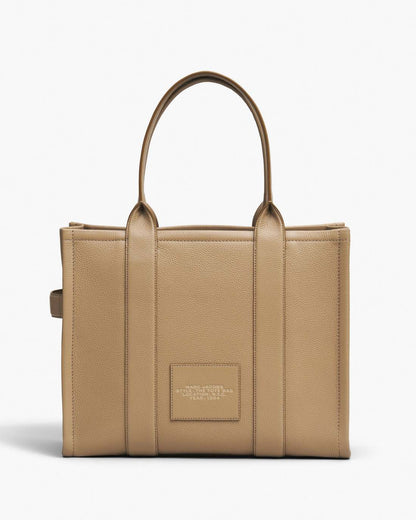 The Leather Large Tote Bag Camel Marc Jacobs