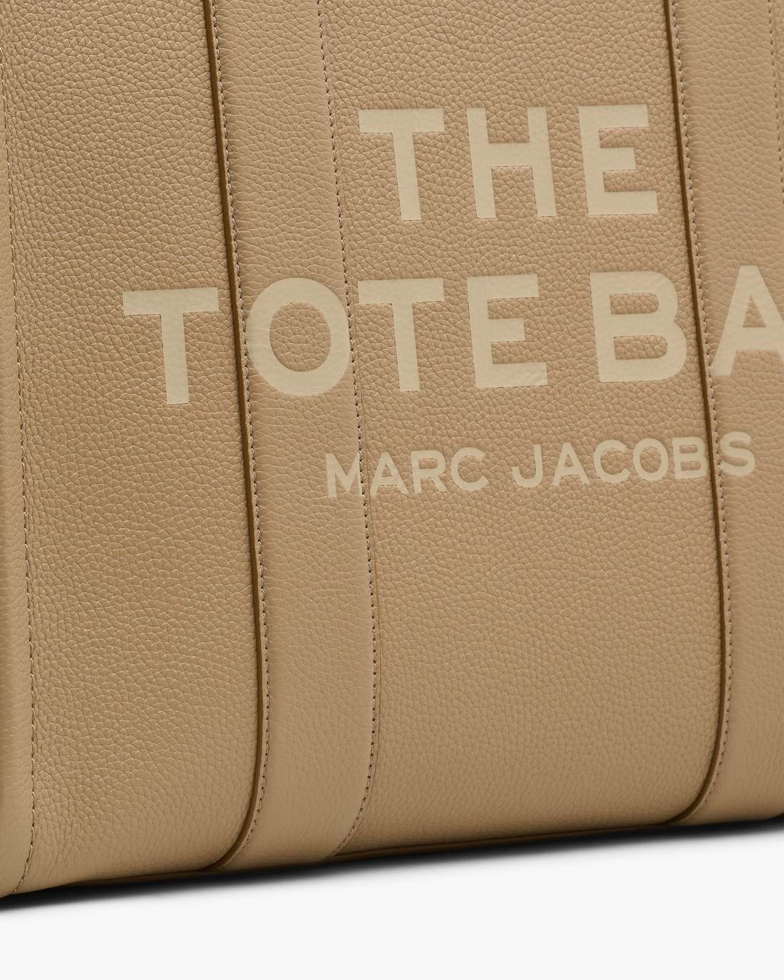 The Leather Large Tote Bag Camel Marc Jacobs