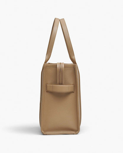 The Leather Large Tote Bag Camel Marc Jacobs