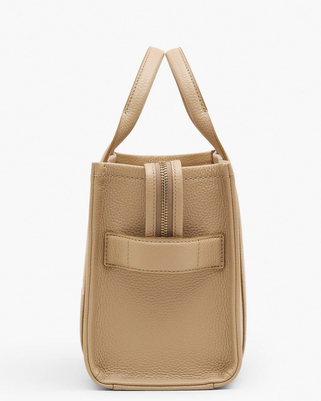 The Leather Small Tote Bag Camel Marc Jacobs