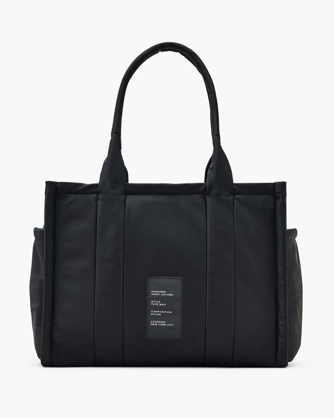 The Puffy Nylon Large Tote Bag Black Marc Jacobs