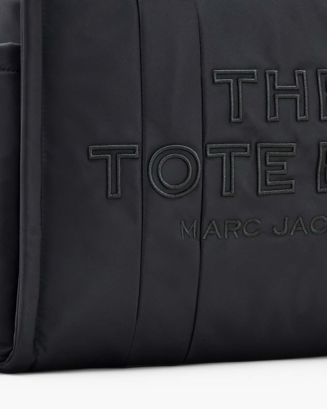 The Puffy Nylon Large Tote Bag Black Marc Jacobs