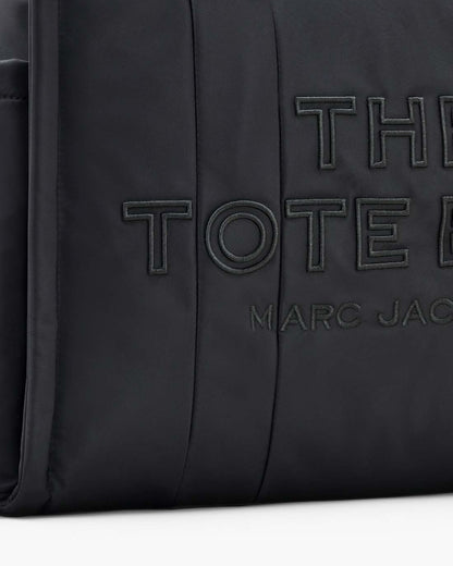 The Puffy Nylon Large Tote Bag Black Marc Jacobs