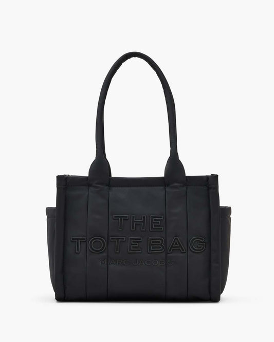The Puffy Nylon Medium Tote Bag Black Marc Jacobs