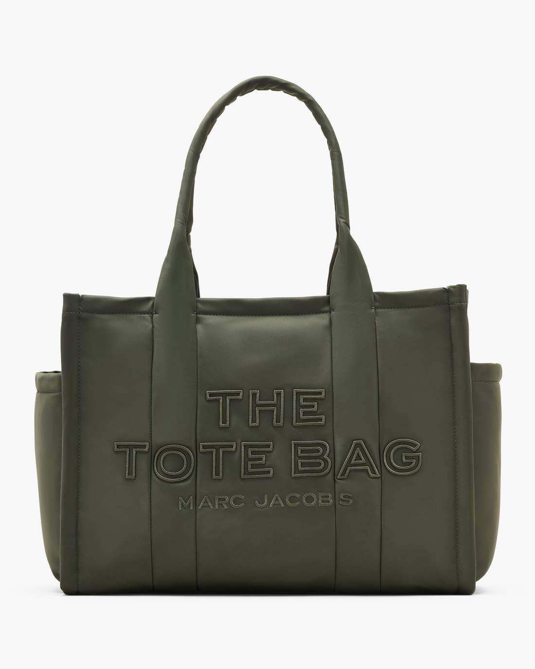 The Puffy Nylon Large Tote Bag Army Green Marc Jacobs