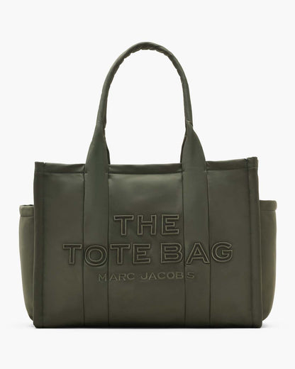 The Puffy Nylon Large Tote Bag Army Green Marc Jacobs
