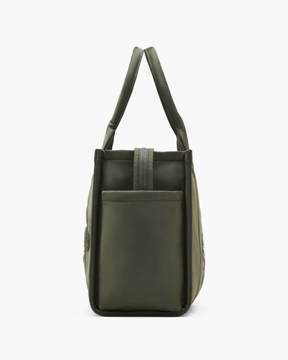 The Puffy Nylon Large Tote Bag Army Green Marc Jacobs