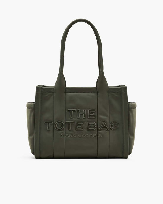 The Puffy Nylon Medium Tote Bag Army Green Marc Jacobs