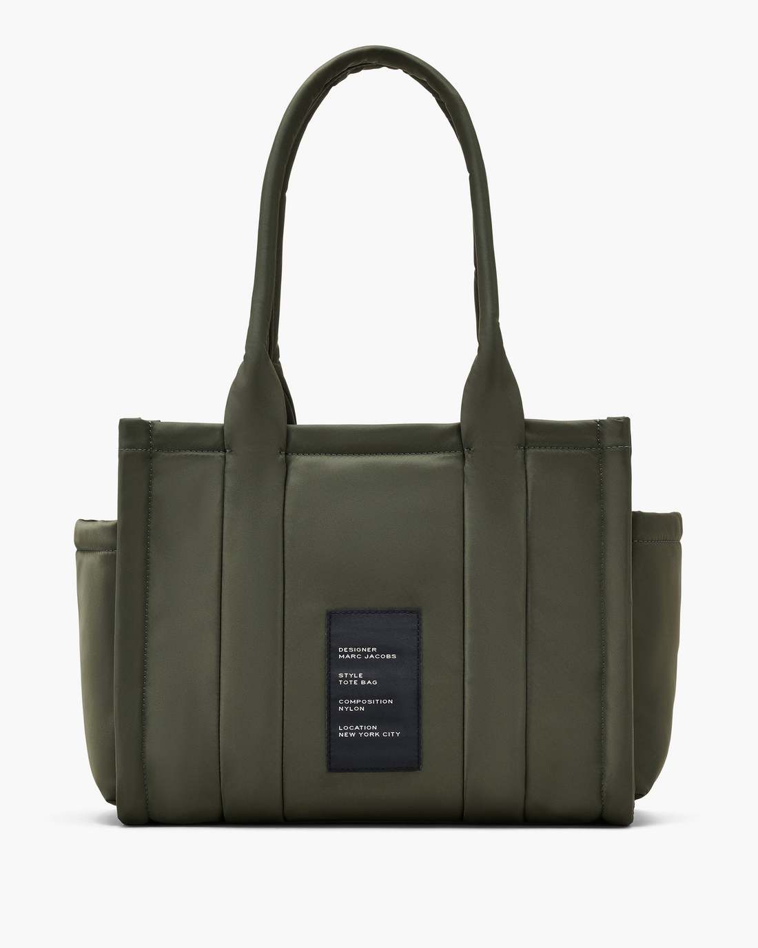 The Puffy Nylon Medium Tote Bag Army Green Marc Jacobs