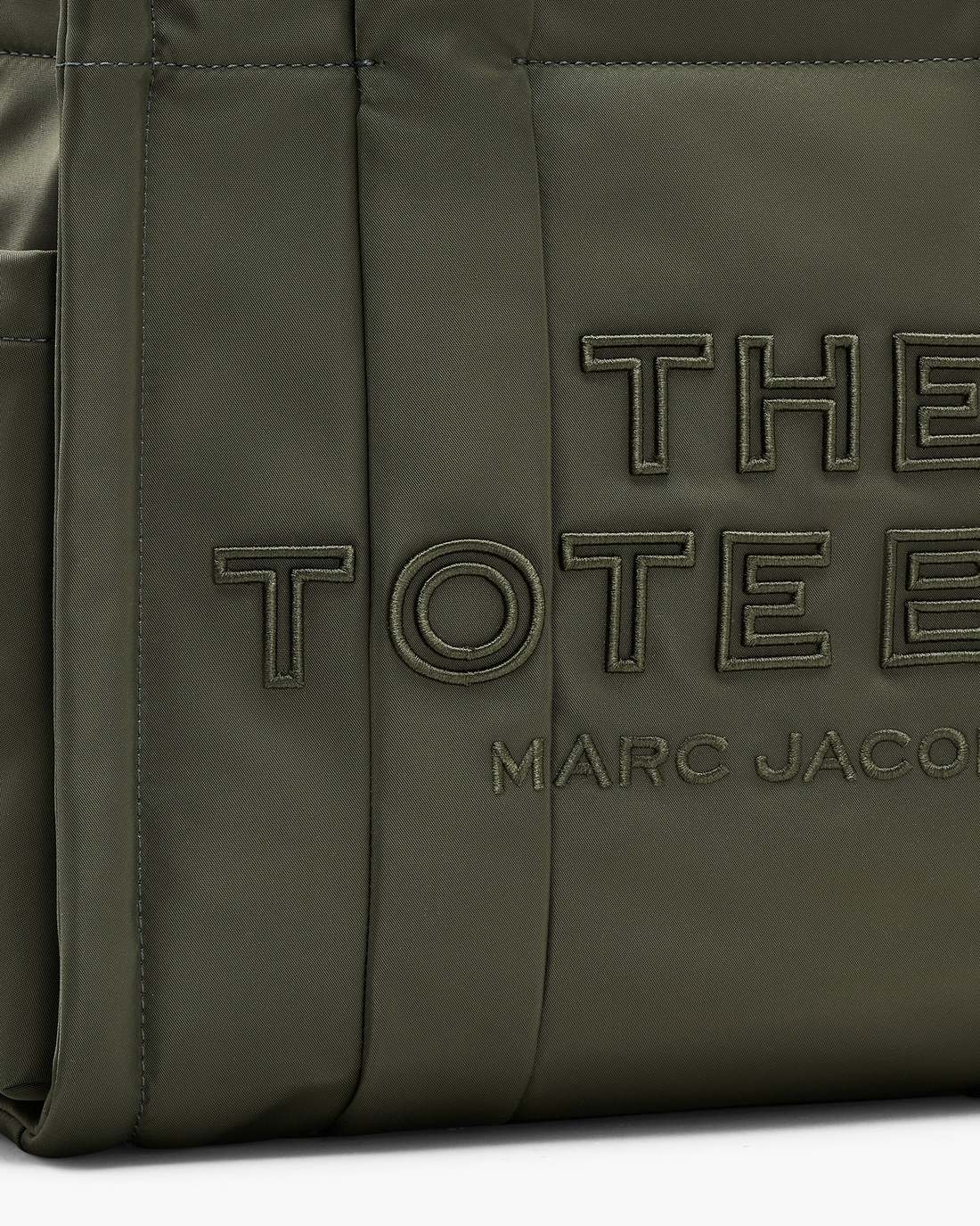 The Puffy Nylon Medium Tote Bag Army Green Marc Jacobs