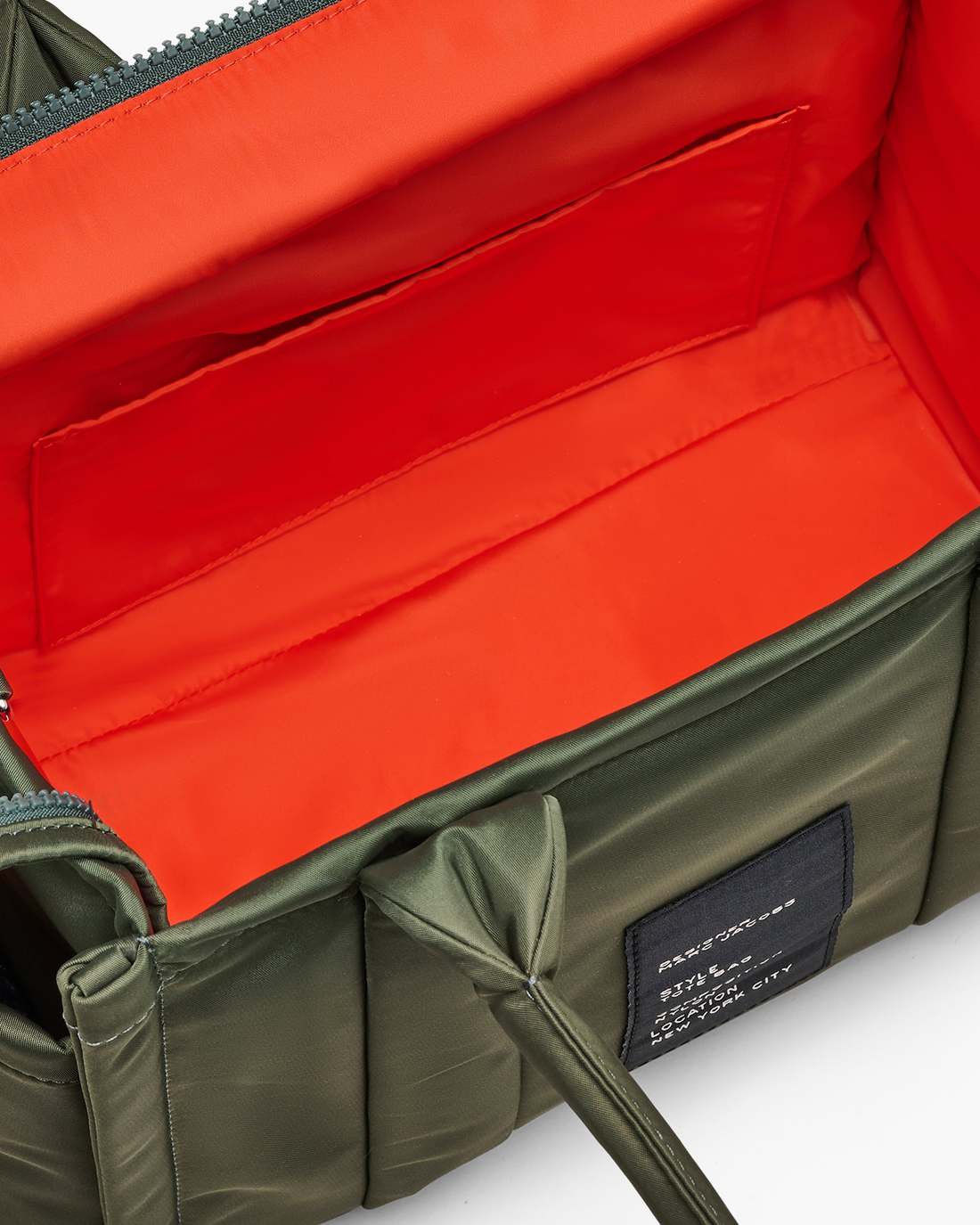 The Puffy Nylon Medium Tote Bag Army Green Marc Jacobs